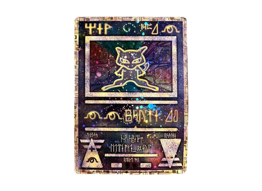 Ancient Mew Late Revised ver. : Old Back : PROMO [PMCG-P] (Promotional Cards "Pokemon the Movie: The Birth of Lugia Nintendo Notation/ No Wizards Notation")
