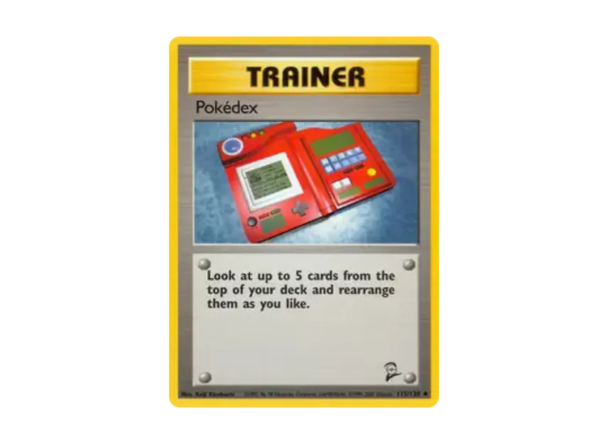 Pokedex U [130-SET-2 115/130] [EN] (Base "Set 2")