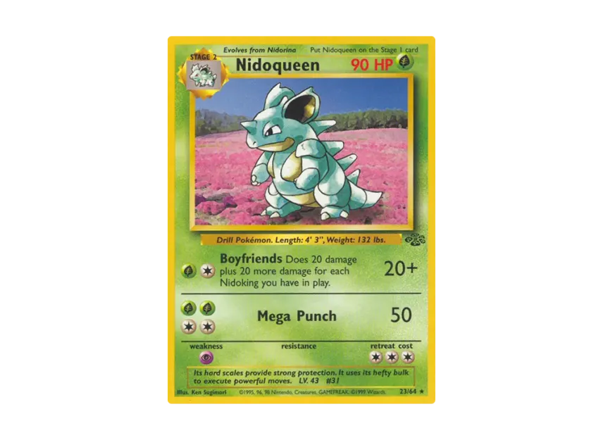 Nidoqueen R [64-JUNGLE 23/64] [EN] (Base "Jungle")