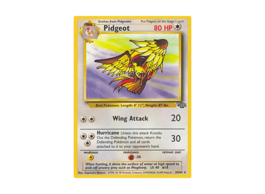 Pidgeot R [64-JUNGLE 24/64] [EN] (Base "Jungle")