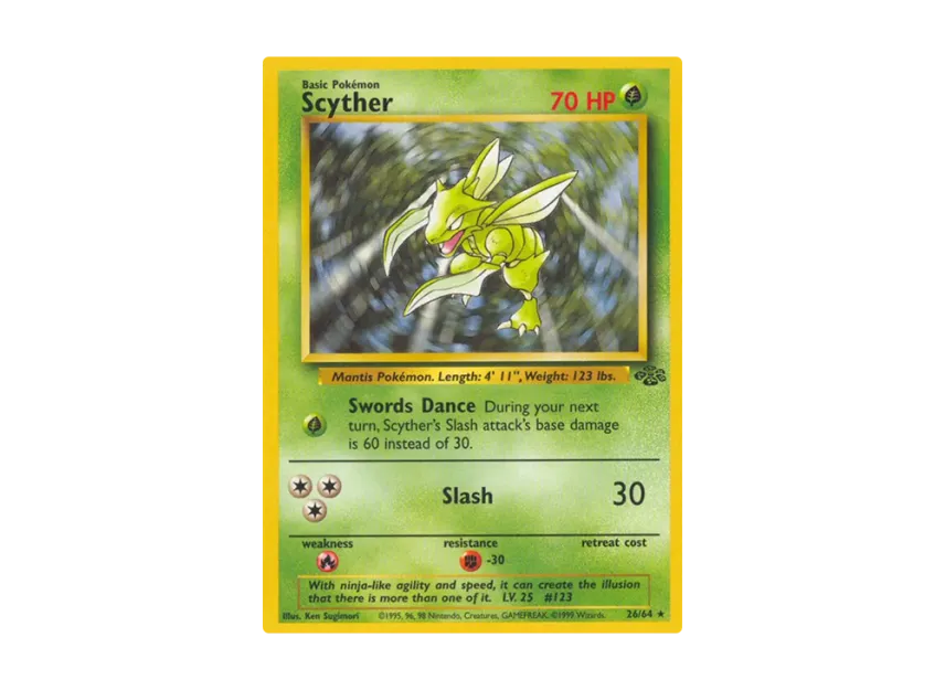Scyther R [64-JUNGLE 26/64] [EN] (Base "Jungle")