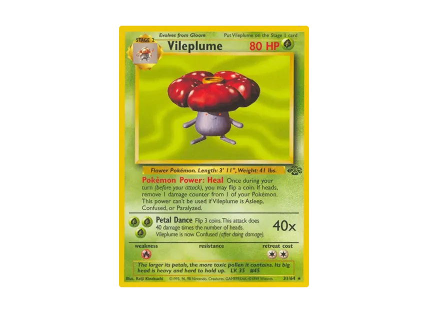 Vileplume R [64-JUNGLE 31/64] [EN] (Base "Jungle")