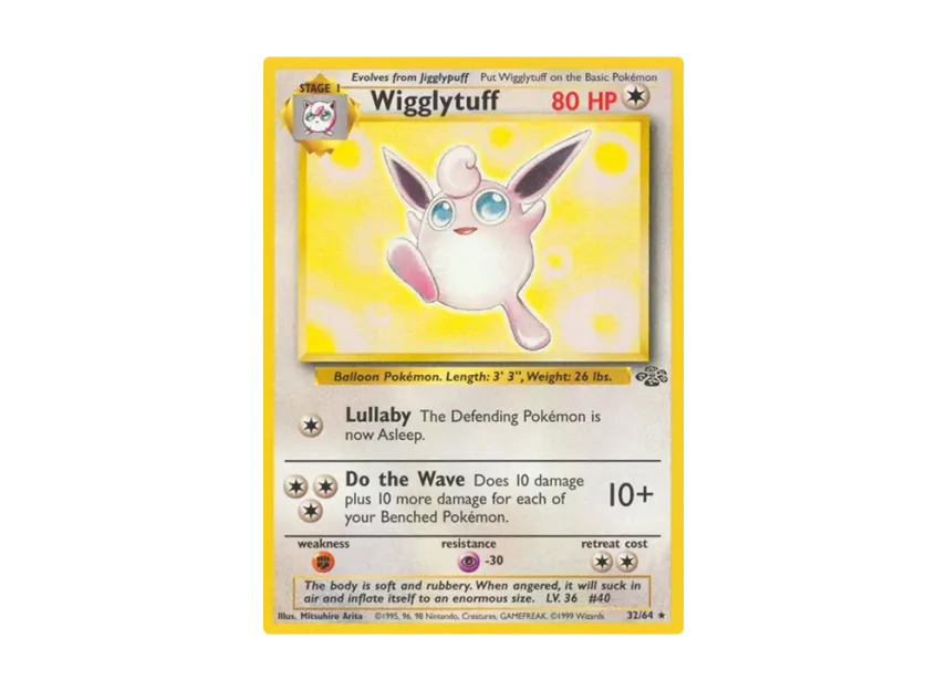 Wigglytuff R [64-JUNGLE 32/64] [EN] (Base "Jungle")