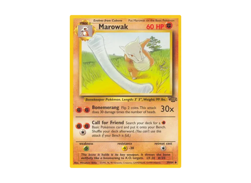 Marowak U [64-JUNGLE 39/64] [EN] (Base "Jungle")