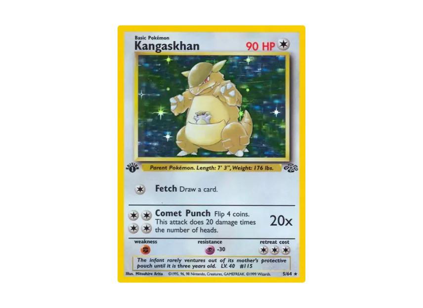 Kangaskhan R : 1ED [64-JUNGLE 5/64] [EN] (Base "Jungle")