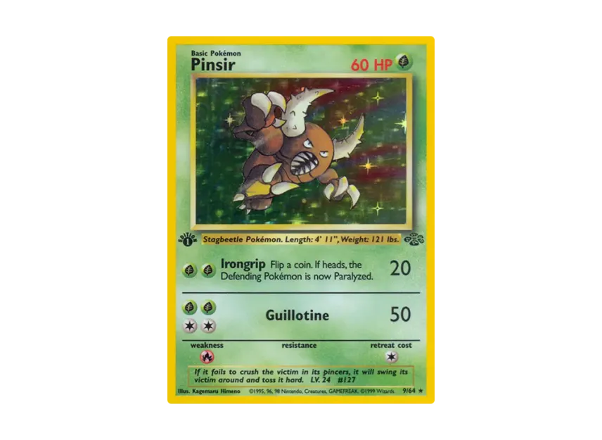 Pinsir R : 1ED [64-JUNGLE 9/64] [EN] (Base "Jungle")