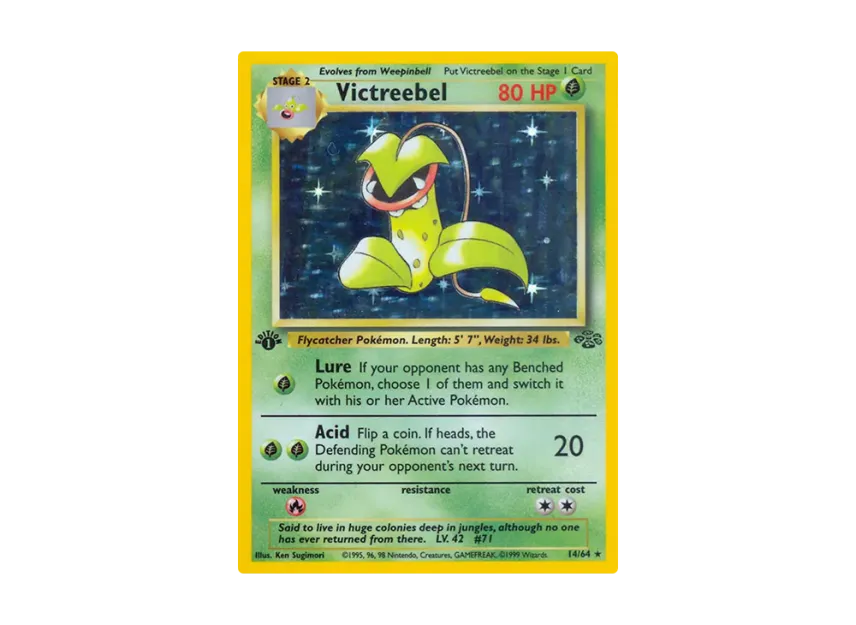 Victreebel R : 1ED [64-JUNGLE 14/64] [EN] (Base "Jungle")