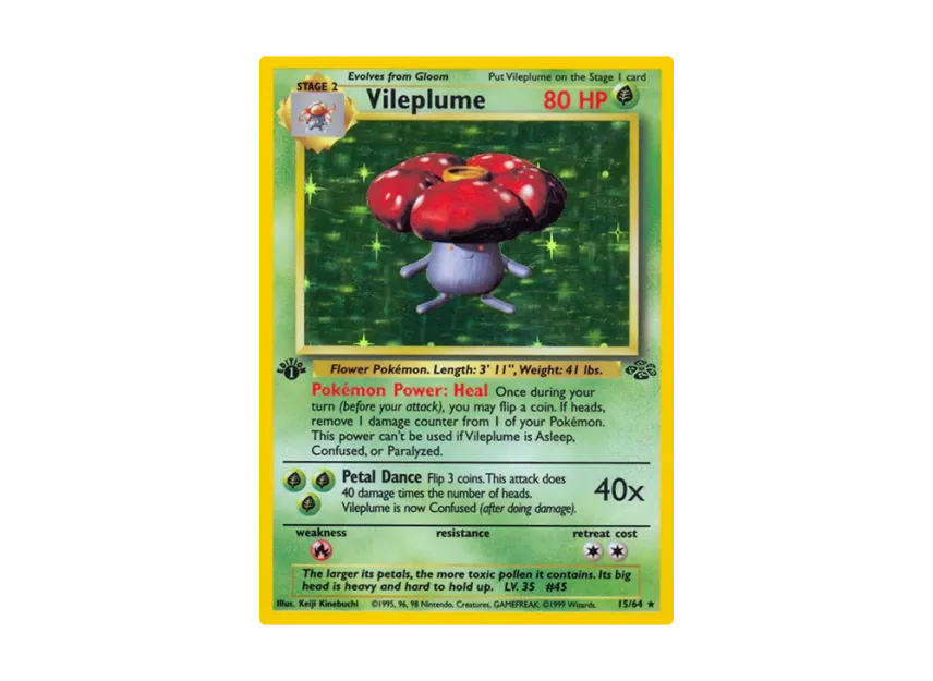 Vileplume R : 1ED [64-JUNGLE 15/64] [EN] (Base "Jungle")