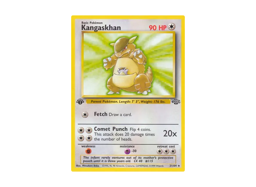 Kangaskhan R : 1ED [64-JUNGLE 21/64] [EN] (Base "Jungle")