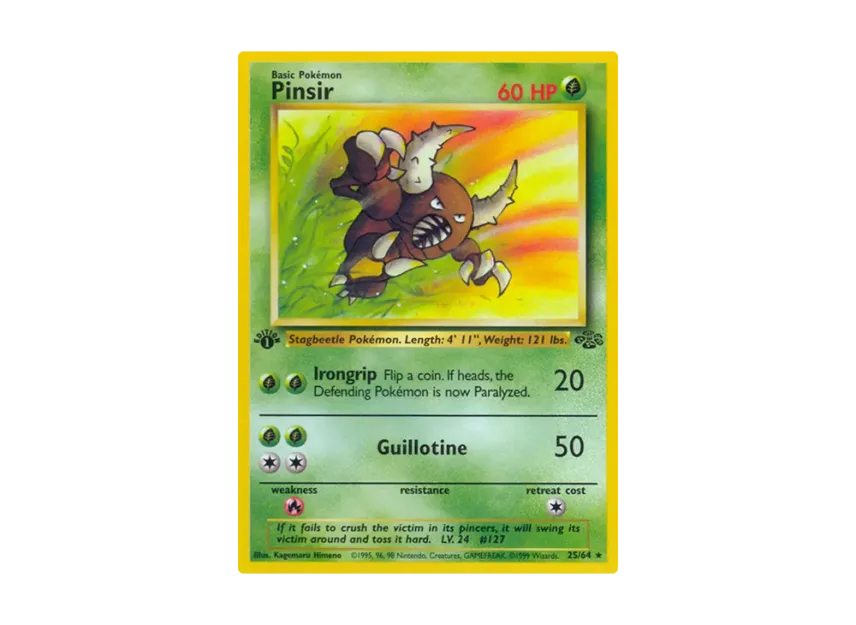 Pinsir R : 1ED [64-JUNGLE 25/64] [EN] (Base "Jungle")