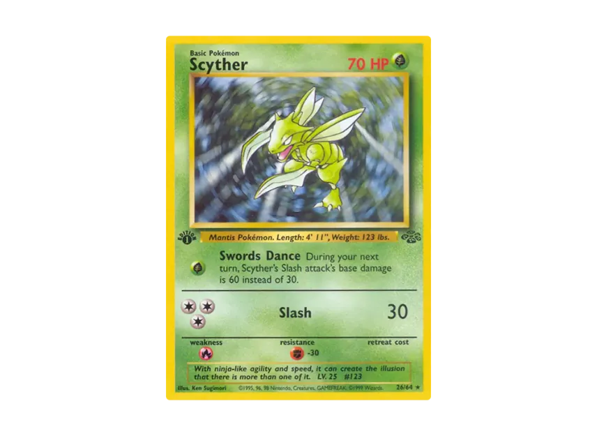 Scyther R : 1ED [64-JUNGLE 26/64] [EN] (Base "Jungle")