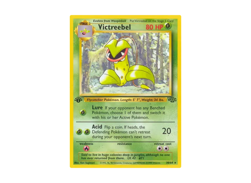 Victreebel R : 1ED [64-JUNGLE 30/64] [EN] (Base "Jungle")