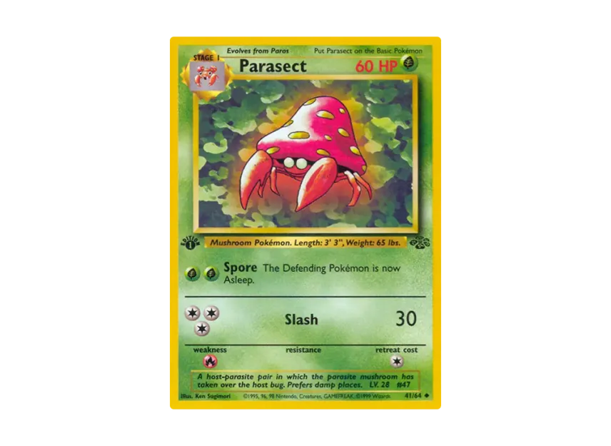 Parasect U : 1ED [64-JUNGLE 41/64] [EN] (Base "Jungle")
