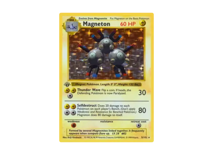 Magneton R [102-SET-1ST-EDITION 9/102] [EN] (Base "Set 1st Edition")