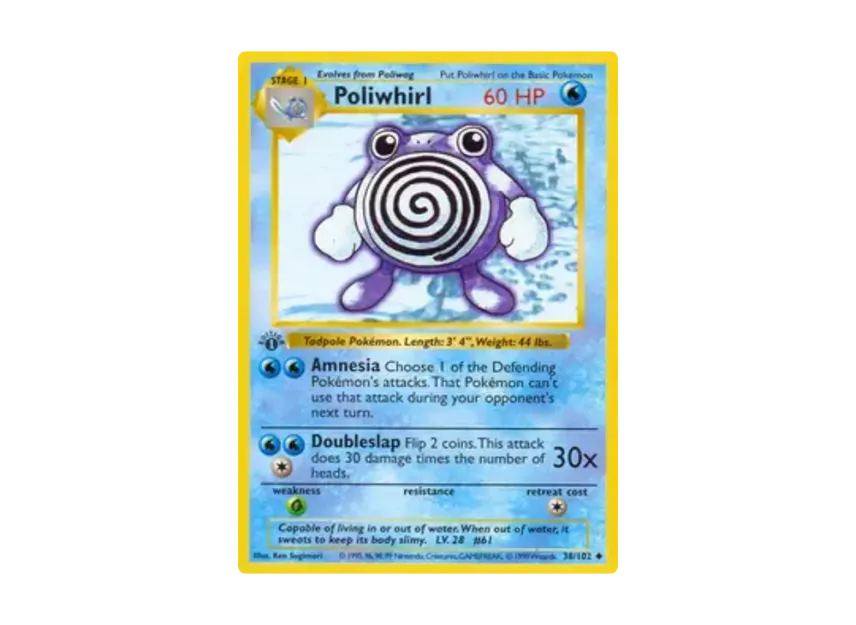 Poliwhirl U [102-SET-1ST-EDITION 38/102] [EN] (Base "Set 1st Edition")