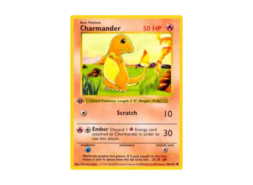 Charmander C [102-SET-1ST-EDITION 46/102] [EN] (Base "Set 1st Edition")