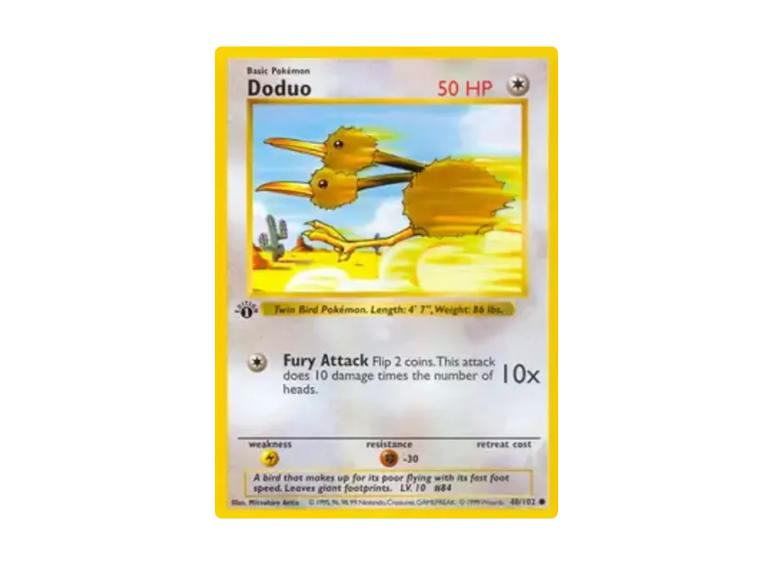 Doduo C [102-SET-1ST-EDITION 48/102] [EN] (Base "Set 1st Edition")