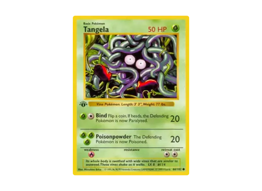 Tangela C [102-SET-1ST-EDITION 66/102] [EN] (Base "Set 1st Edition")