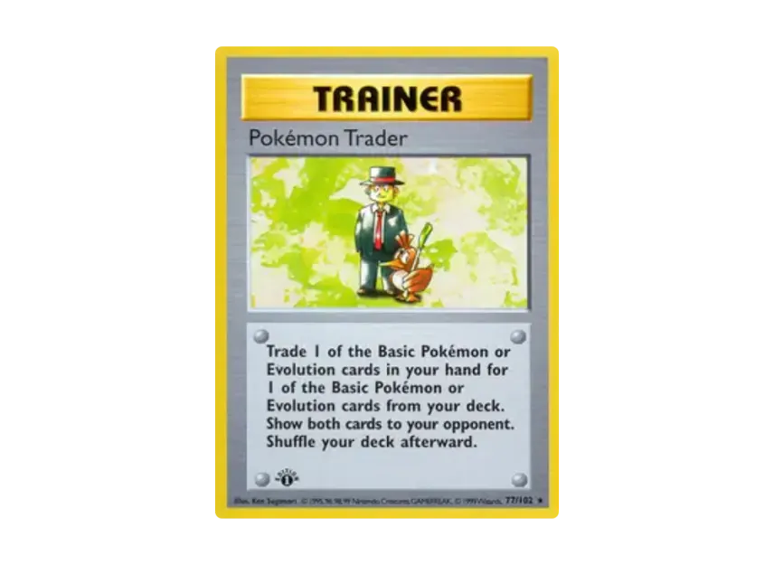 Pokemon Trader R [102-SET-1ST-EDITION 77/102] [EN] (Base "Set 1st Edition")