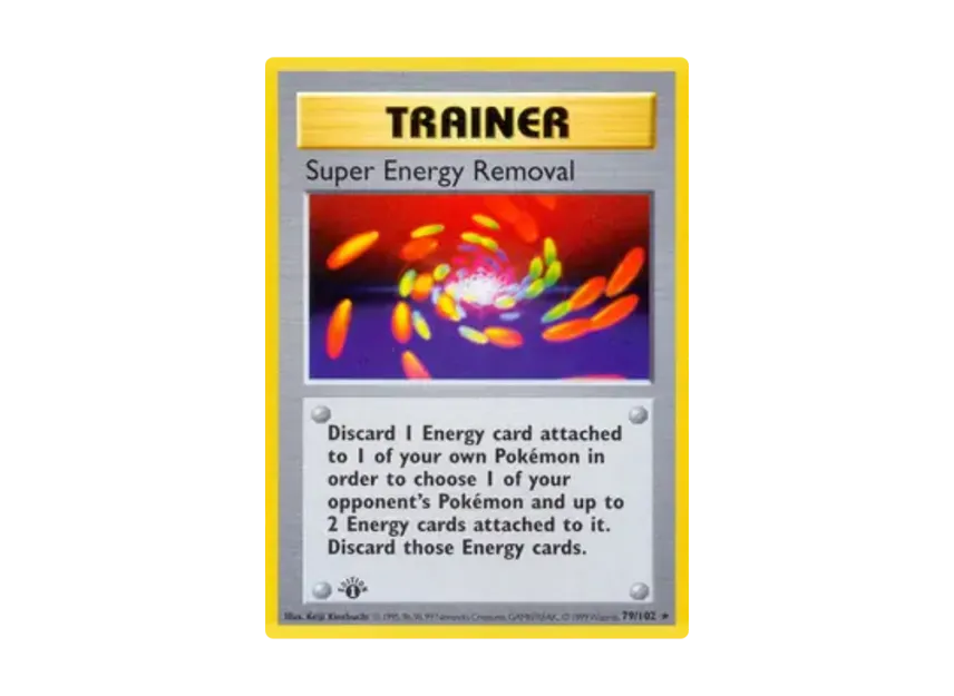 Super Energy Removal R [102-SET-1ST-EDITION 79/102] [EN] (Base "Set 1st Edition")