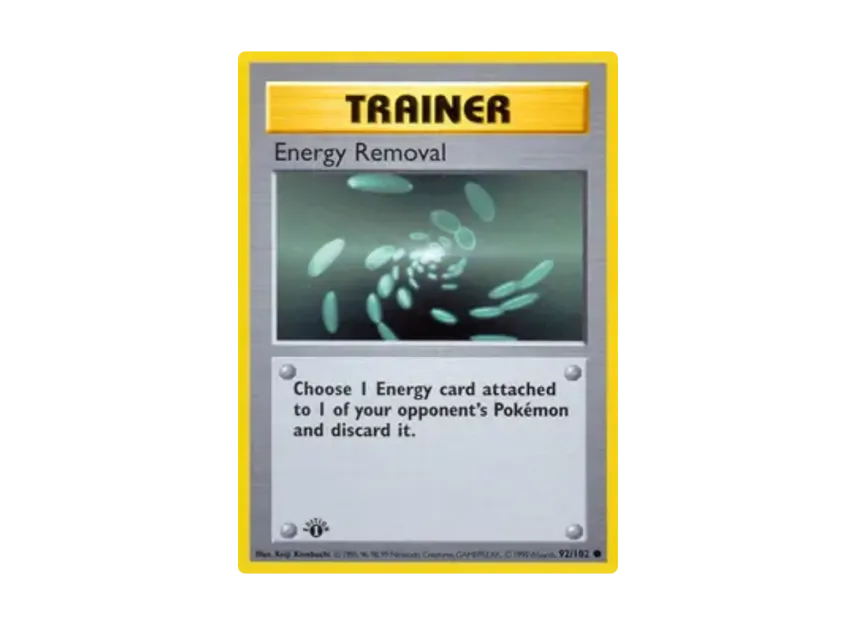 Energy Removal C [102-SET-1ST-EDITION 92/102] [EN] (Base "Set 1st Edition")