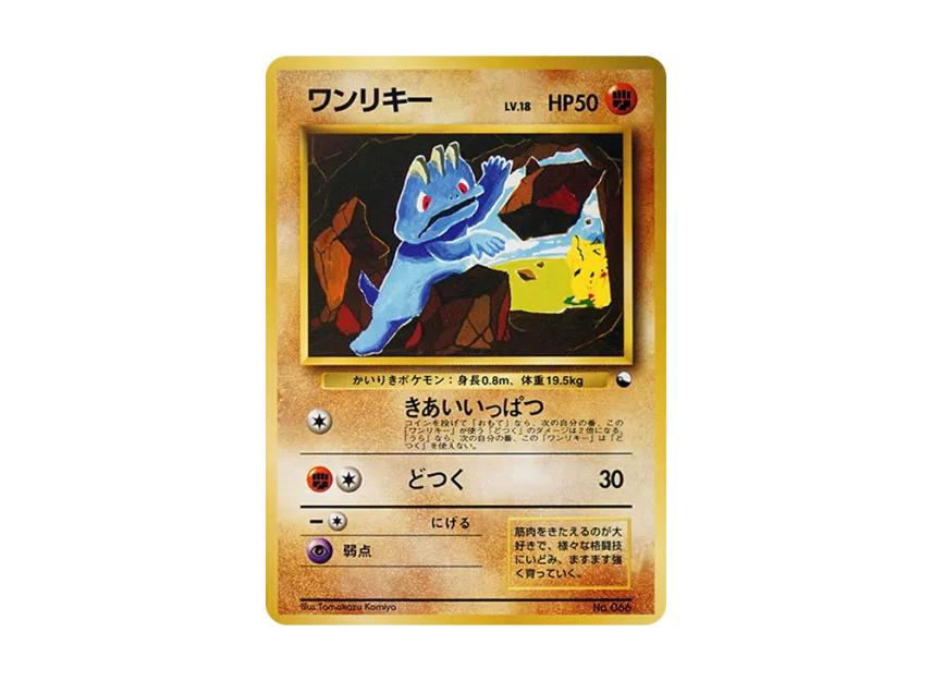 Machop : Old Back [PMCG-QS No.066] (Constructed Deck "Quick Starter Gift")