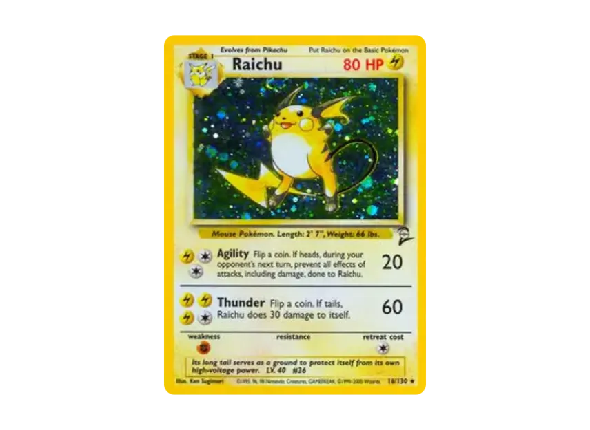 Raichu R [130-SET-2 16/130] [EN] (Base "Set 2")