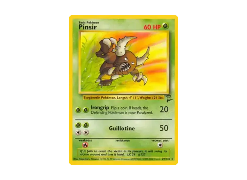 Pinsir R [130-SET-2 29/130] [EN] (Base "Set 2")