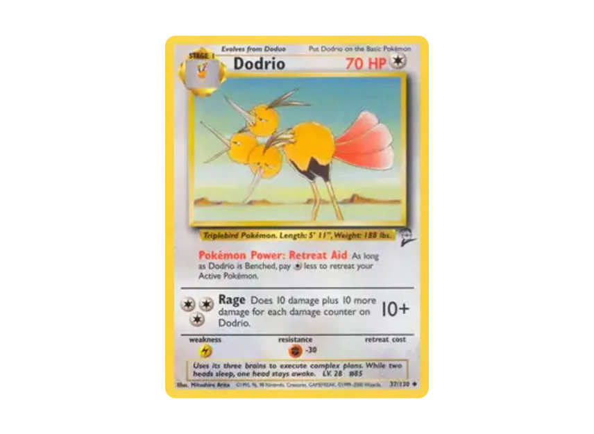 Dodrio U [130-SET-2 37/130] [EN] (Base "Set 2")