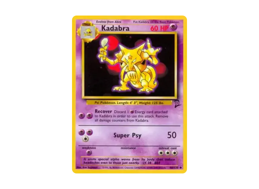 Kadabra U [130-SET-2 46/130] [EN] (Base "Set 2")