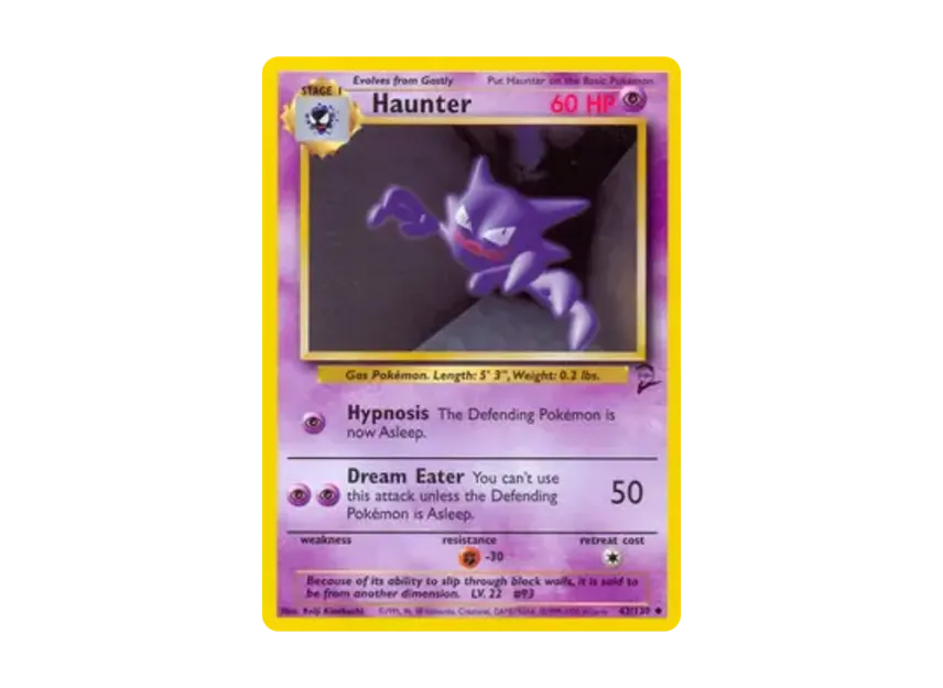 Haunter U [130-SET-2 43/130] [EN] (Base "Set 2")
