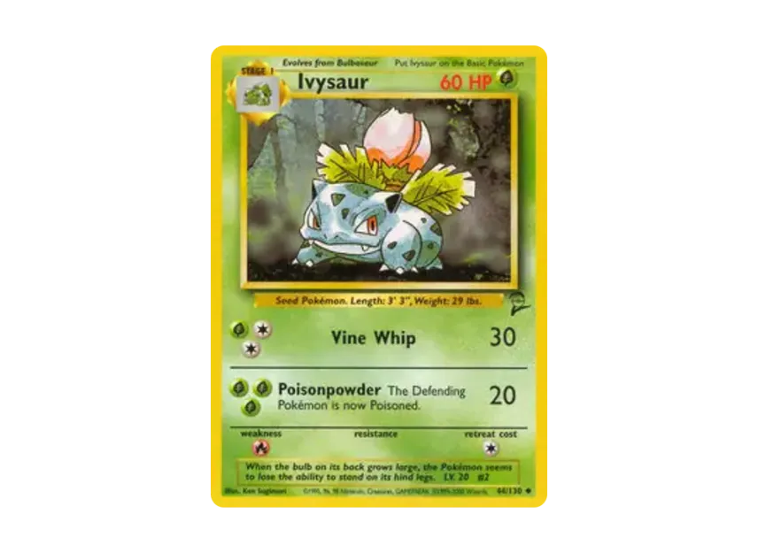Ivysaur U [130-SET-2 44/130] [EN] (Base "Set 2")