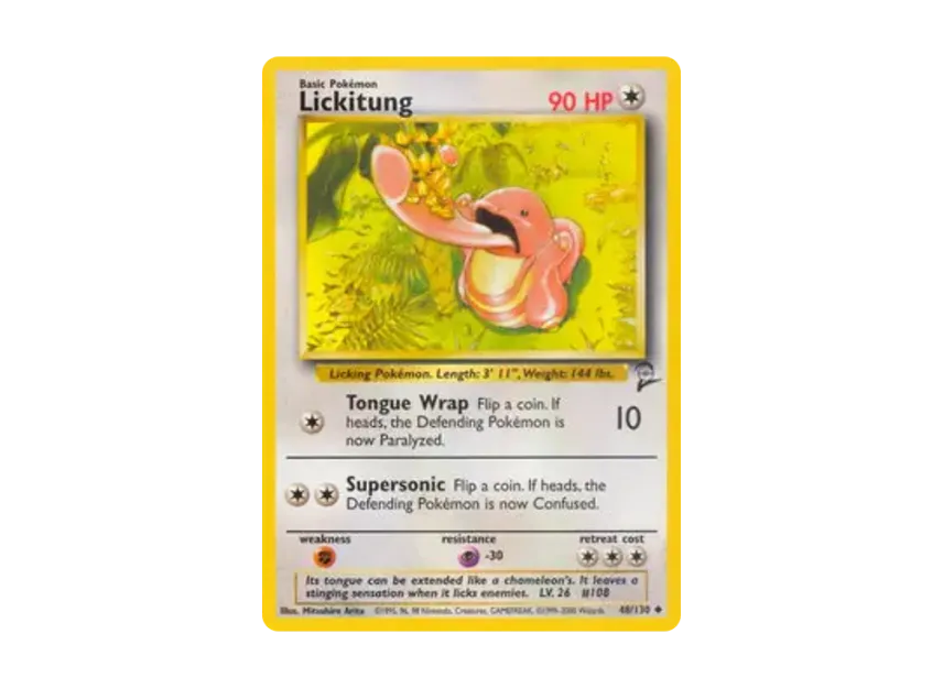 Lickitung U [130-SET-2 48/130] [EN] (Base "Set 2")