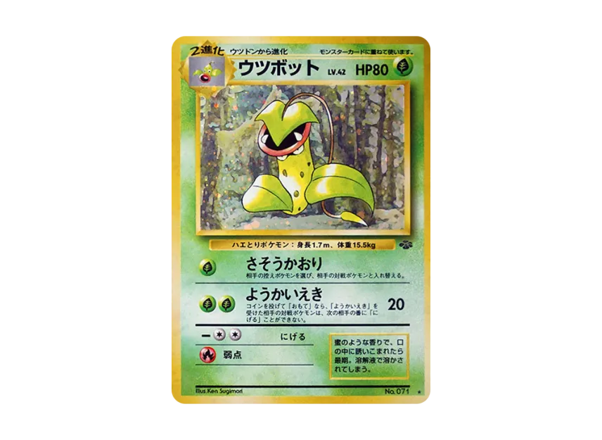 Victreebel R : Old Back [PMCG2 No.071] (Expansion Pack "Pokemon Jungle")