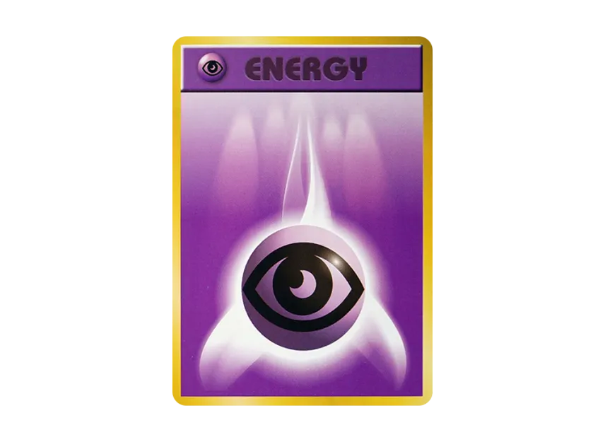 Psychic Energy : Old Back [PMCG1-ST] (Starter Pack "Pocket Monster Card Game")