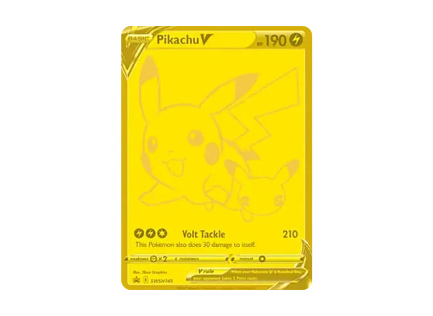 Pikachu V P [SWSH145] (Sword & Shield "Promotional Card")
