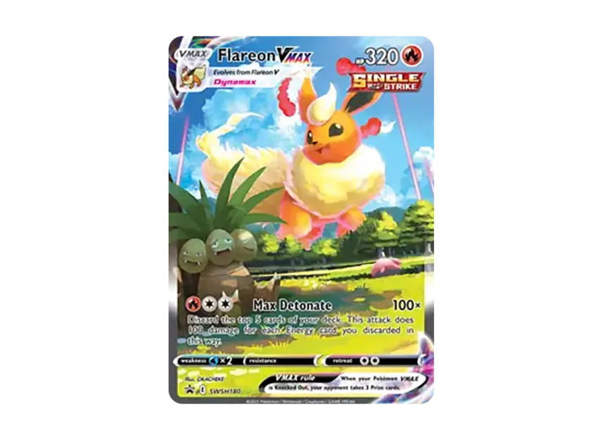 Flareon VMAX P [SWSH180] (Sword & Shield "Flareon VMAX Premium Collection Box")