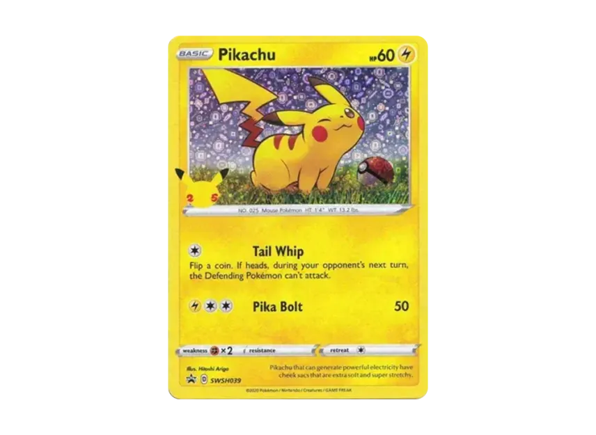 Pikachu P [SWSH039] (Sword & Shield "Promotional Card")