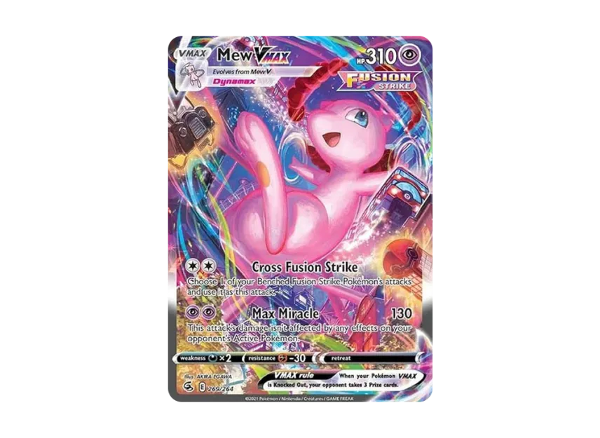 Mew VMAX RR [264-FUSION-STRIKE 269/264] (Sword & Shield "Fusion Strike")