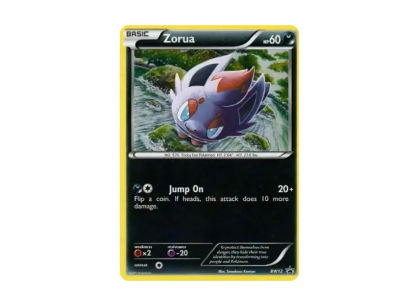 Zorua P [BW12] (Black & White "Promotional Card")