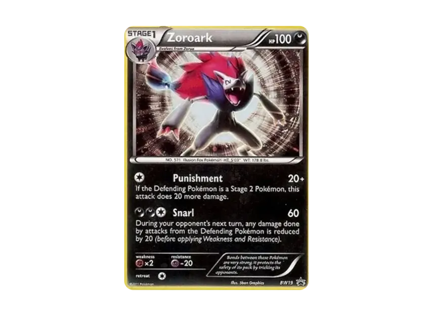 Zoroark P [BW19] (Black & White "Promotional Card")