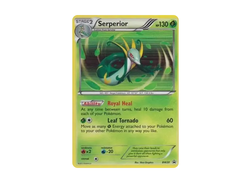 Serperior P [BW20] (Black & White "Promotional Card")
