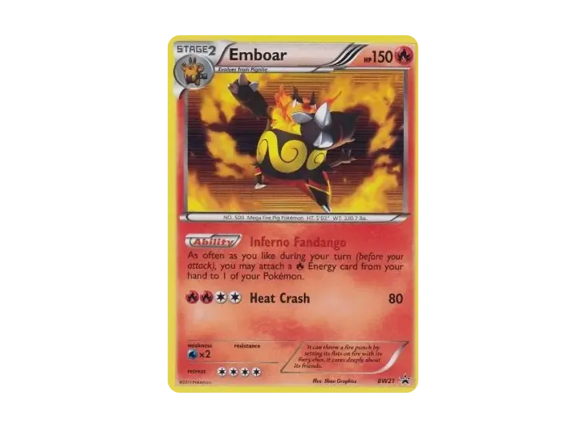Emboar P [BW21] (Black & White "Promotional Card")