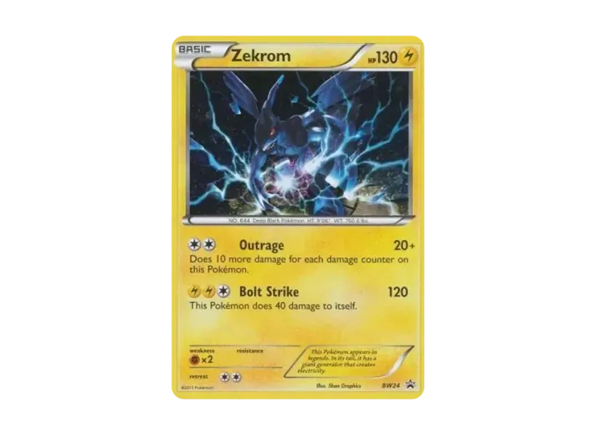 Zekrom P [BW24] (Black & White "Promotional Card")