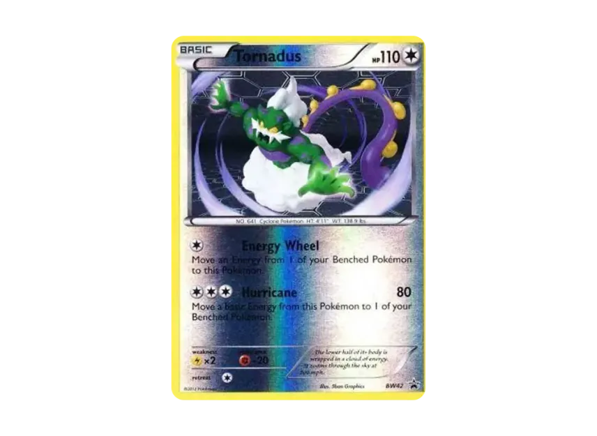 Tornadus P [BW42] (Black & White "Promotional Card")