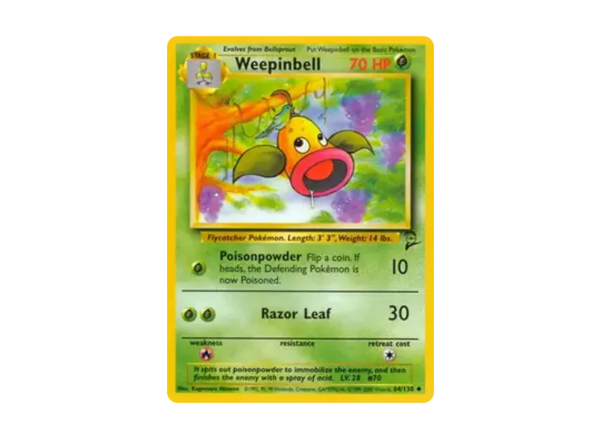Weepinbell U [130-SET-2 64/130] [EN] (Base "Set 2")