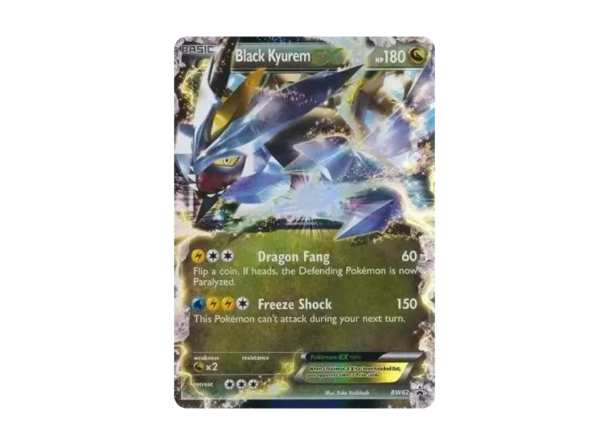 Black Kyurem EX P [BW62] (Black & White "Promotional Card")