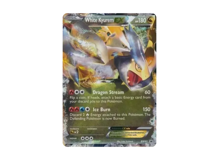 White Kyurem EX P [BW63] (Black & White "Promotional Card")