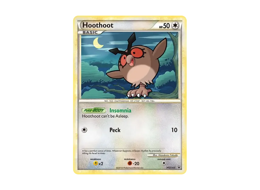 Hoothoot P [HGSS05] (HeartGold SoulSilver "Promotional Card")