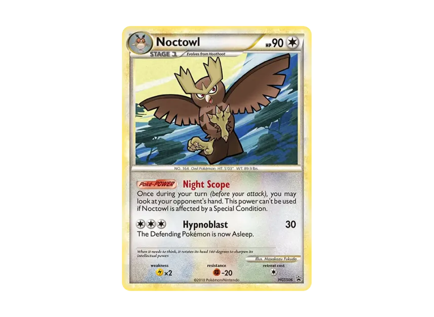 Noctowl P [HGSS06] (HeartGold SoulSilver "Promotional Card")